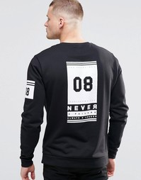 Свитшот с принтом San Francisco ASOS - Черный