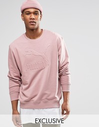 Розовый oversize-свитшот Puma эксклюзивно для ASOS - Розовый