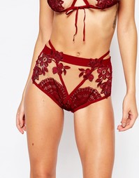 Трусики Skivvies For Love &amp; Lemons Lucia - Wine