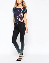 Джинсы с эффектом деграде Ted Baker - Черный