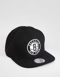 Бейсболка Mitchell &amp; Ness SS Brooklyn Nets - Черный