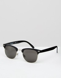 Солнцезащитные очки в стиле ретро AJ Morgan - Черный