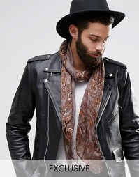 Шарф с узором пейсли Reclaimed Vintage - Мульти