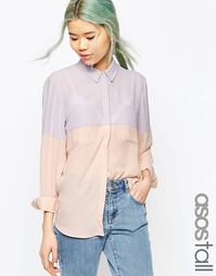 Блузка колор блок ASOS TALL