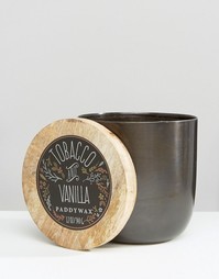 Свеча 12 унций Paddywax Foundry - Табак и ваниль - Tobacco and vanilla
