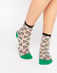Носки с рисунком арбуза Monki - Арбуз