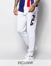 Спортивные штаны скинни Fila Black Line - Серый вереск