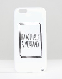 Чехол для iPhone 6 Daisy Street Mermaid - Белый