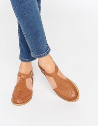 Кожаные туфли ASOS JABEL - Рыжий