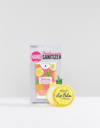 Бальзам для губ и дезинфицирующее средство для рук с ароматом ананаса Beauty Extras
