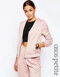 Куртка-пилот ASOS PETITE Co-ord - Розовый