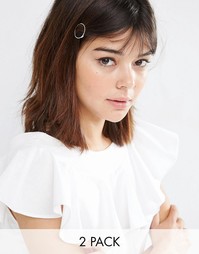Набор из 2 заколок для волос ограниченной серии - Мульти Asos