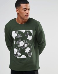Свитшот с цветочным принтом ASOS - Лесные ночи