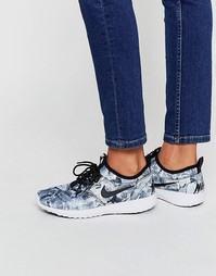 Кроссовки с цветочным принтом Nike Juvenate - Черный