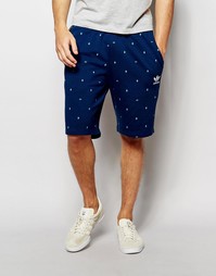 Шорты с логотипом-трилистником и принтом в горошек Аdidas Original AO0 Adidas Originals