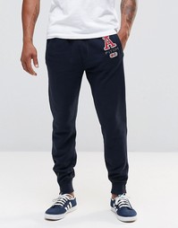 Спортивные штаны с манжетами и аппликацией Abercrombie &amp; Fitch