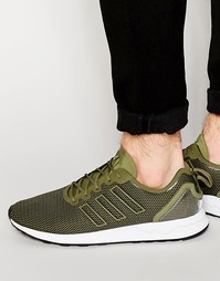 Кроссовки Adidas Originals ZX Flux AQ2680 - Зеленый