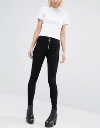Супероблегающие джинсы Cheap Monday - Front black