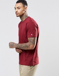 Футболка Carhartt WIP - Burgundy