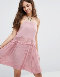 Платье Free People Two For Tea - Blush