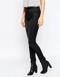 Черные выбеленные джинсы скинни Kubban - Выбеленный черный