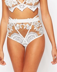 Трусики Skivvies For Love &amp; Lemons Lucia - Белый