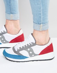 Белые кроссовки Saucony Jazz 91 S70216-1 - Белый