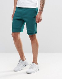 Зеленые шорты с принтом Nike TF 819598-351 - Зеленый