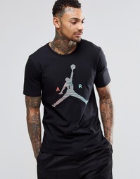 Черная футболка Nike Jordan Air Jumpman 789632-010 - Черный