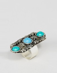 Кольцо с камнями и отделкой ASOS - Мульти