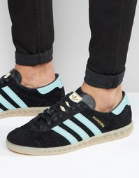 Кроссовки adidas Originals Hamburg S74833 - Черный