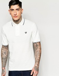 Белая футболка-поло классического кроя Fred Perry Laurel Wreath 1953 R