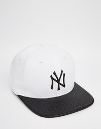 Бейсболка New Era 9Fifty Rubber NY Yankees - Белый