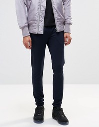 Облегающие спортивные брюки в строгом стиле со вставками ASOS