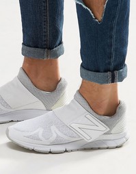 Белые кроссовки на липучке New Balance Rush MLRUSHVD - Белый