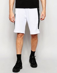 Белые шорты с логотипом-галочкой Nike 743998-100 - Белый