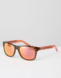 Солнцезащитные очки с зеркальными стеклами Gucci