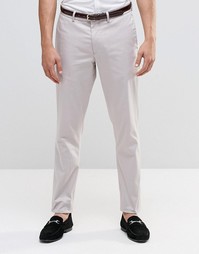 Облегающие чиносы ASOS - Silver cloud