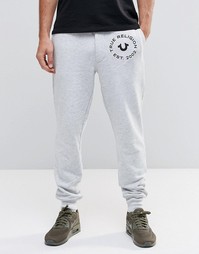 Зауженные джоггеры True Religion Crafted With Pride - Вереск-серый