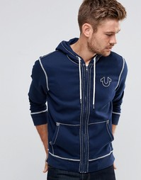 Худи True Religion Crafted With Pride - 09 темно-синий