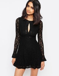 Платье Free People Teen Witch - Черный