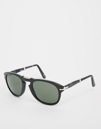 Складные солнцезащитные очки-авиаторы Persol - Черный