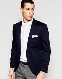 Пиджак слим Selected Homme - Темно-синий