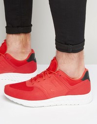 Кроссовки New Balance 574 Fresh Foam - Красный