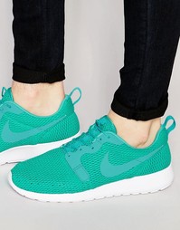 Кроссовки Nike Roshe One Hyper Breathe 833125-300 - Зеленый