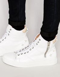 Высокие кроссовки Kurt Geiger Procell - Белый