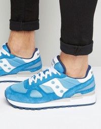 Голубые кроссовки Saucony Shadow Originals S2108-620 - Синий