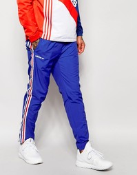 Джоггеры с трехцветной отделкой adidas Originals AJ7325 - Синий