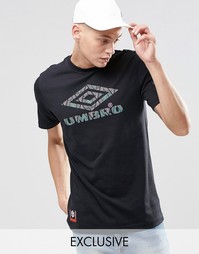 Футболка с ацтекским логотипом Umbro - Черный