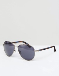 Солнцезащитные очки-авиаторы Calvin Klein Sun - Серебряный